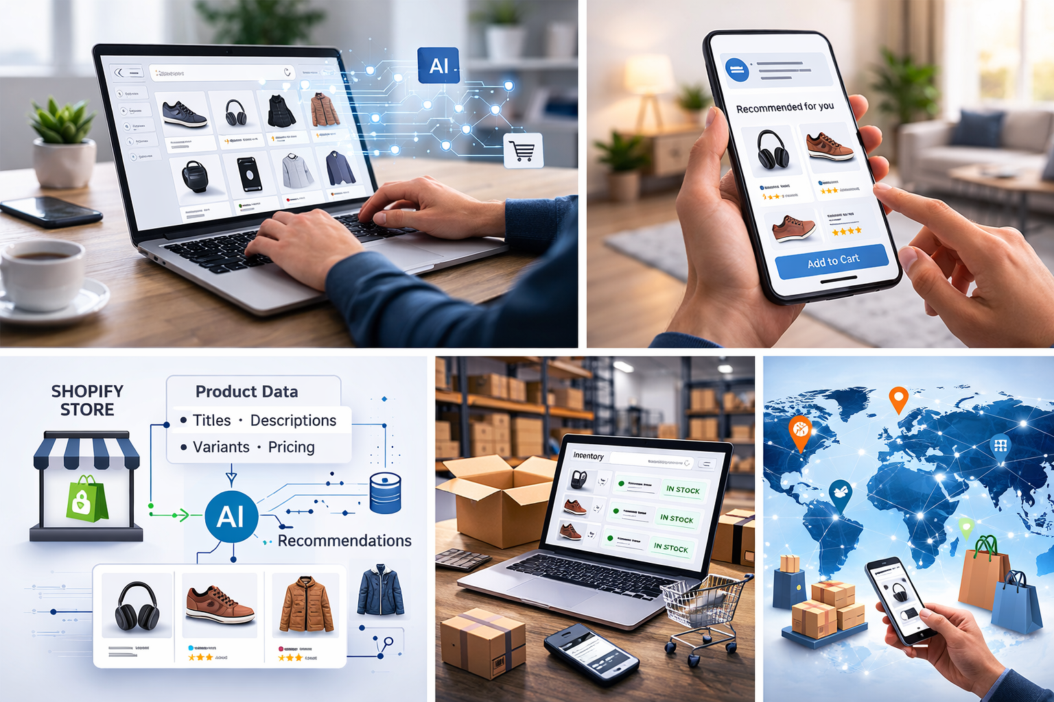 AI-driven product discovery interface filtering products based on user intent